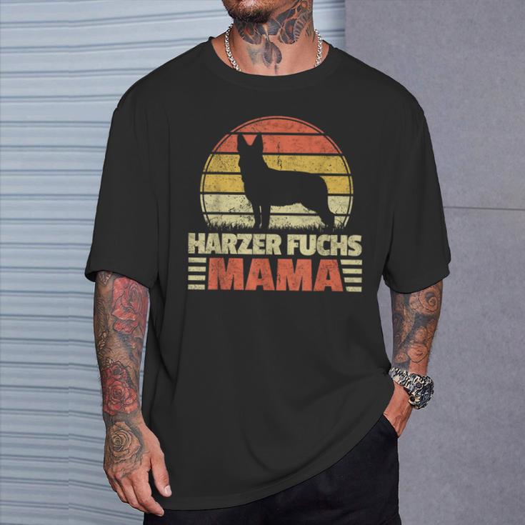 Harzer Fox Mama Old German Hut Dog T-Shirt Geschenke für Ihn