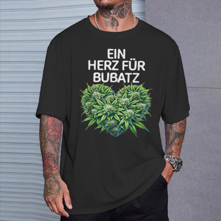 A Heart For Bubatz Bubatz Saying With Heart Bubatz T-Shirt Geschenke für Ihn