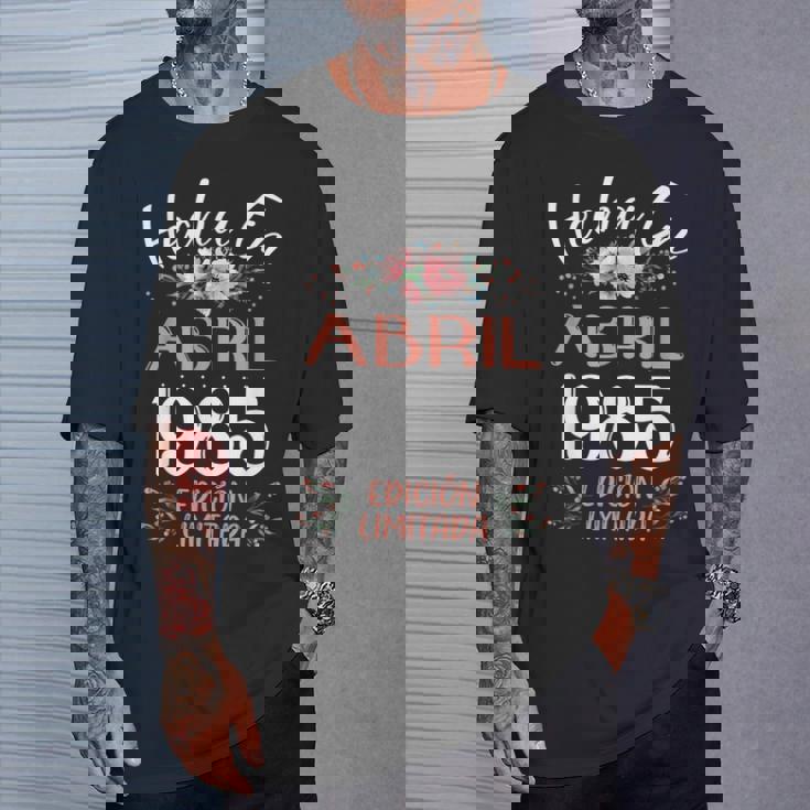 Hecha En Abril 1985 Regalo 40 Años Cumpleaños Camiseta unisex Regalos para él