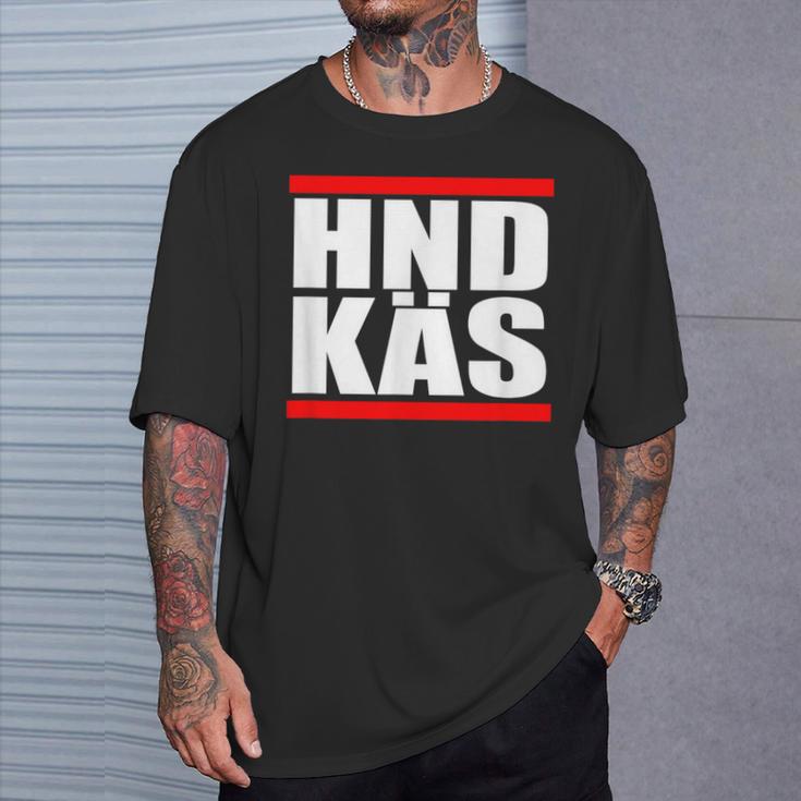 Hessischer Hnd Käs Handkäs T-Shirt Geschenke für Ihn