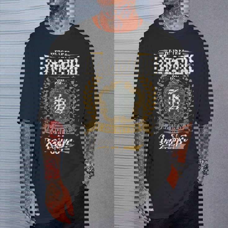 Het Is Een Hammers Ding Je Zou Het Niet Begrijpen Hammers Naam T-Shirt Geschenke für Ihn