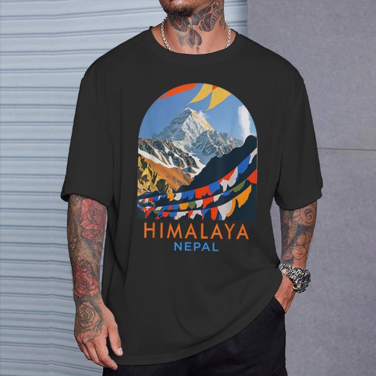 Himalaya Travel Mountain Exploration Lovertrip Himalaya Nepal T-Shirt Geschenke für Ihn