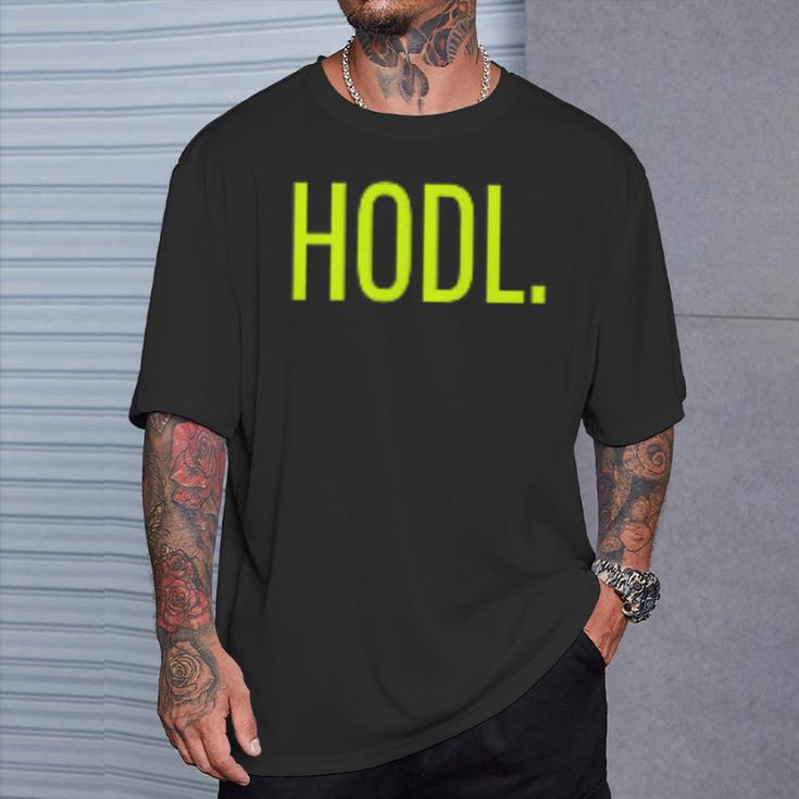 Hodl T-Shirt Geschenke für Ihn