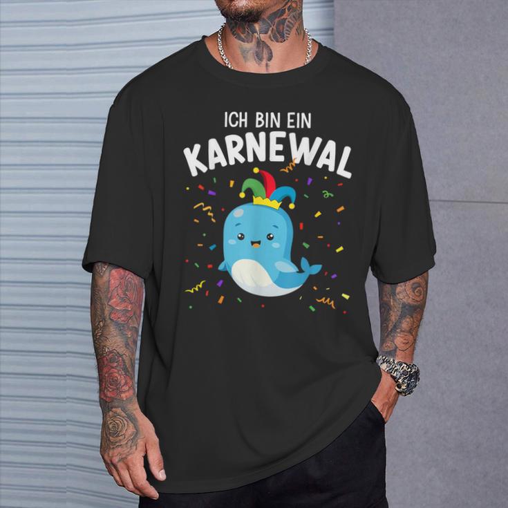 Ich Bin Ein Karnewal Whale T-Shirt Geschenke für Ihn