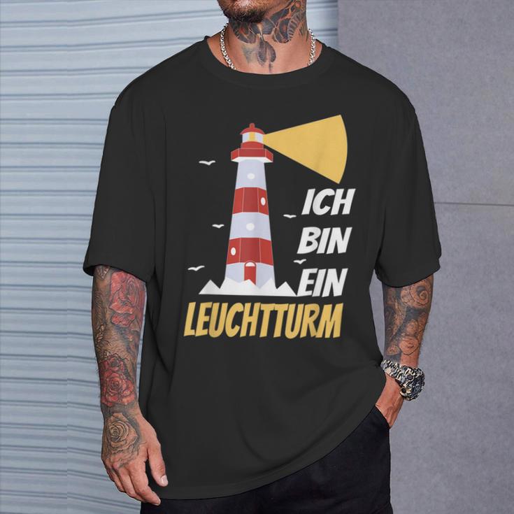 Ich Bin Ein Leuchtturm T-Shirt Geschenke für Ihn