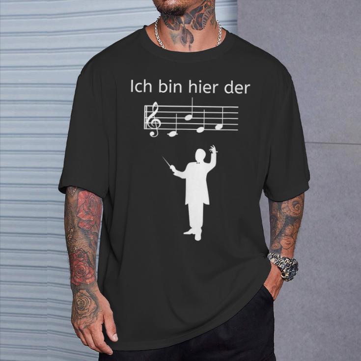 Ich Bin Hier Der Chef Ich Bin Hier Der Chef T-Shirt Geschenke für Ihn