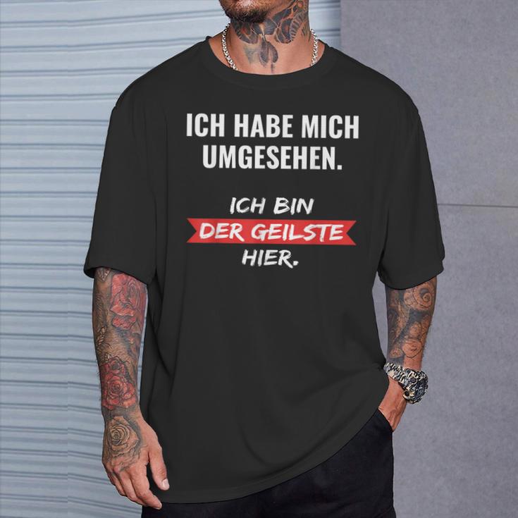 Ich Habe Mich Umsehen T-Shirt Geschenke für Ihn