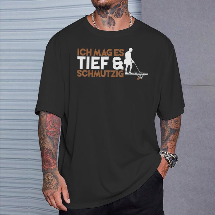 Ich Mag Es Tief & Schmutzig Sondler Sondel S T-Shirt Geschenke für Ihn