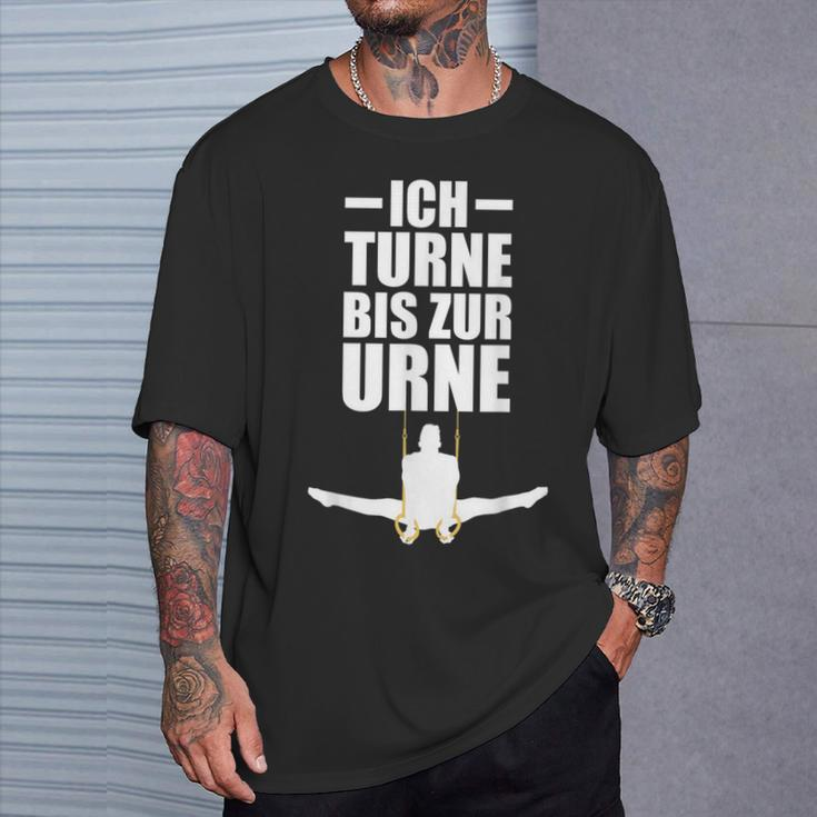 Ich Turne Bis Zur Urne Ich Turne Bis Zur Urn Gymnastics S T-Shirt Geschenke für Ihn