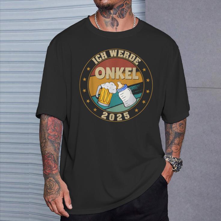 Ich Werde Onkel 2025 T-Shirt Geschenke für Ihn