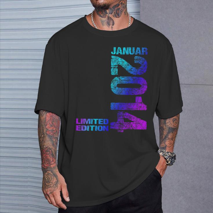 January 2014 Boy Girl 11Th Birthday Limited Edition T-Shirt Geschenke für Ihn