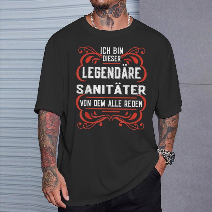 I Am This Legendary Paramedic T-Shirt Geschenke für Ihn