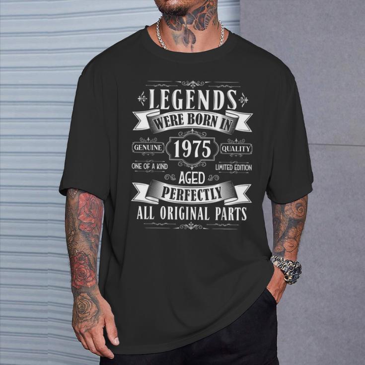 Once Upon A Time There Was A Queen Born In April 1972 – Funny 49th Birthday Women's T-Shirt, Black, Size M - View #11