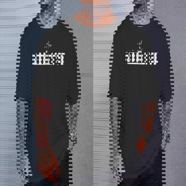 Lustiger Nasenspray Spruch Allergiker Männergrippe Schnupfen T-Shirt Geschenke für Ihn