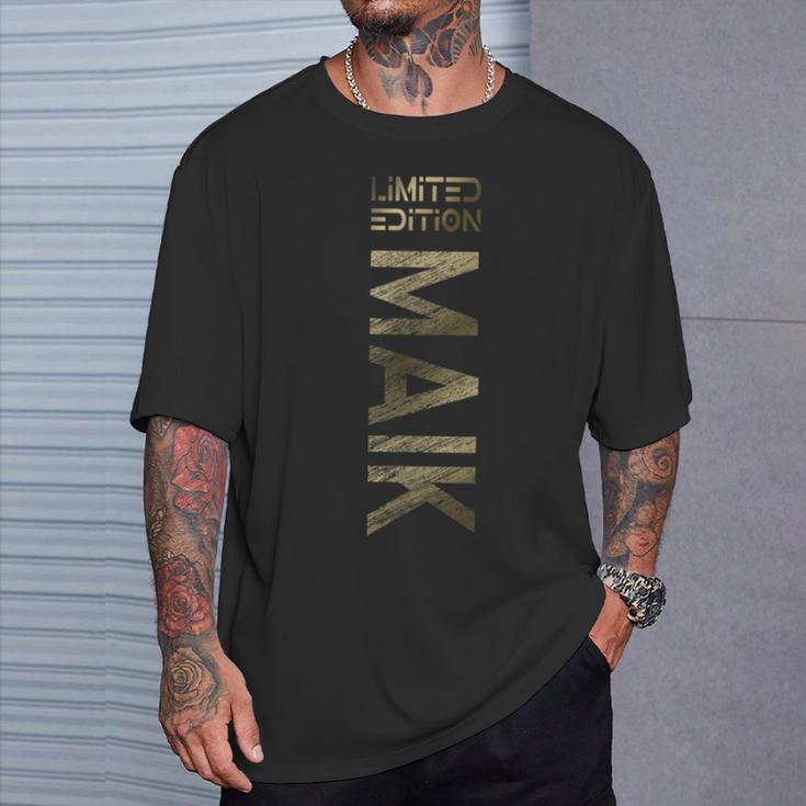 Maik Name First Name Boy Man Birthday T-Shirt Geschenke für Ihn