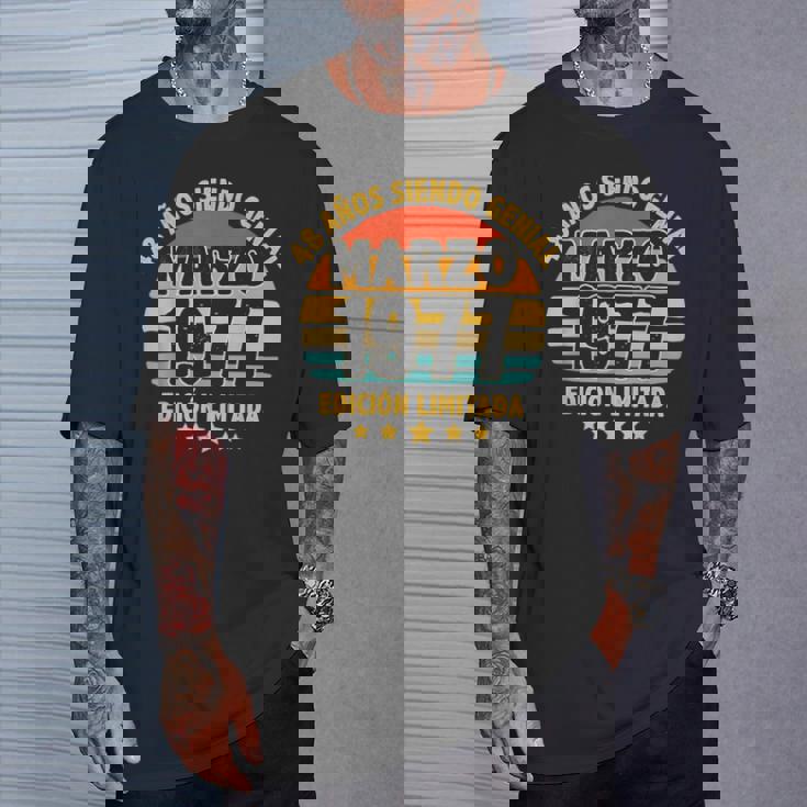 Marzo 1977 48 Años Hombre Cumpleaños Regalo Marzo 1977 Camiseta unisex Regalos para él
