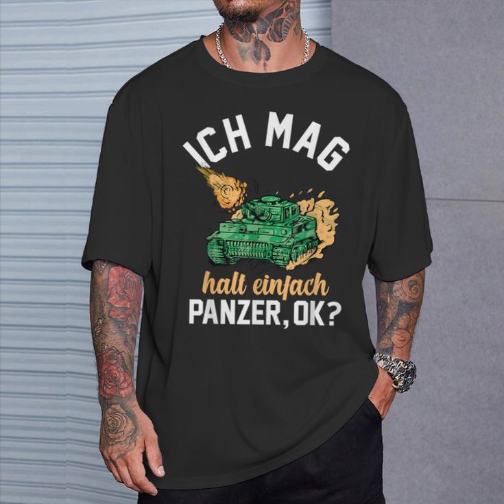 Military Tank Driver T-Shirt Geschenke für Ihn