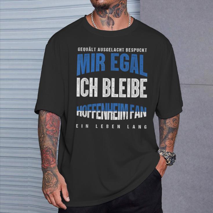 Mir Egal Ich Bleibe Hoffenheim Fan Football Fan Club T-Shirt Geschenke für Ihn