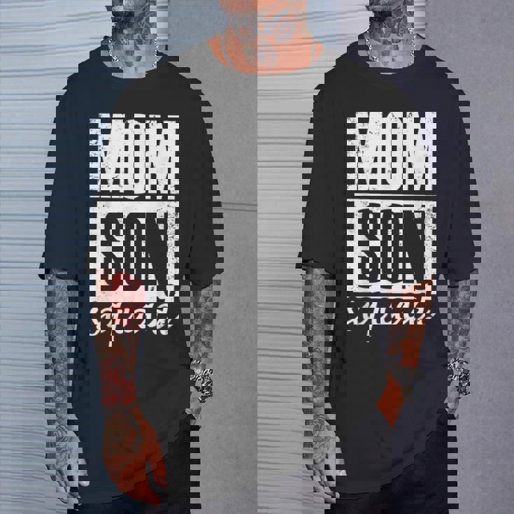 Mommy Son Squad Mom Sons Matching Mother's Day Mother Son T-Shirt Gifts for Him