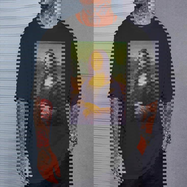 Mona Lisa Leonardo Dainci Historia Del Arte Arte Renacimiento Camiseta unisex Regalos para él