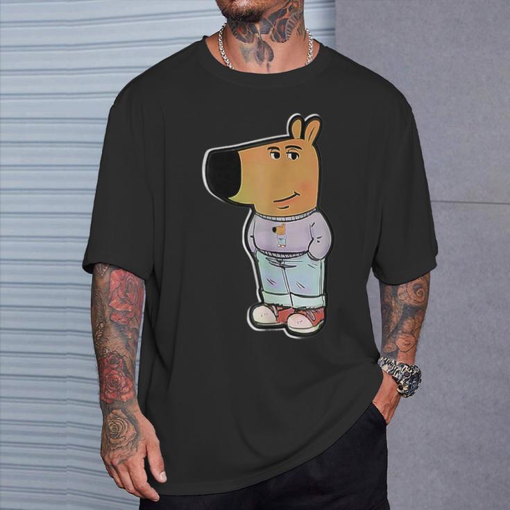 My New Character Double Stylish Chill Guy Meme T-Shirt Geschenke für Ihn