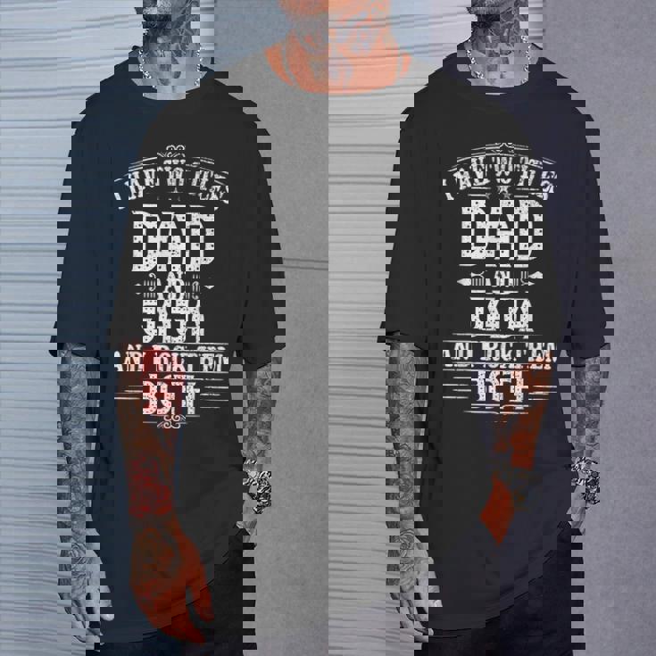 New Jaja I Have Two Titles Dad And Jaja T-Shirt Gifts for Him
