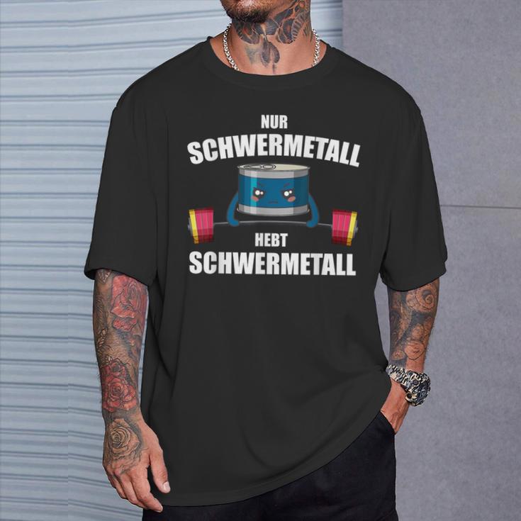 Nur Schwermetall Hebt Schwermetall T-Shirt Geschenke für Ihn