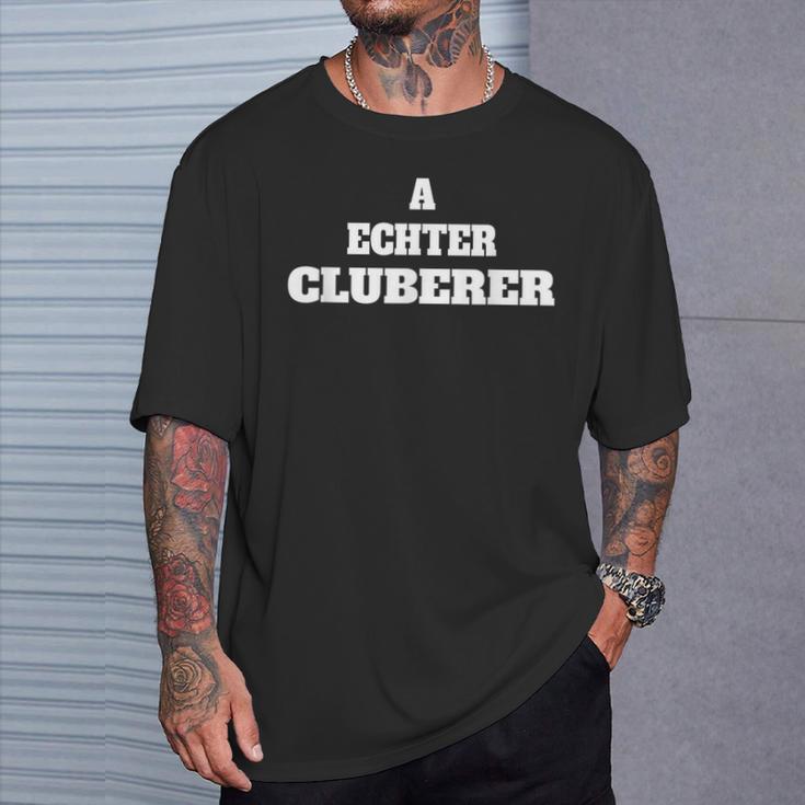 Nuremberg A Echter Cluberer Fans Football Red T-Shirt Geschenke für Ihn