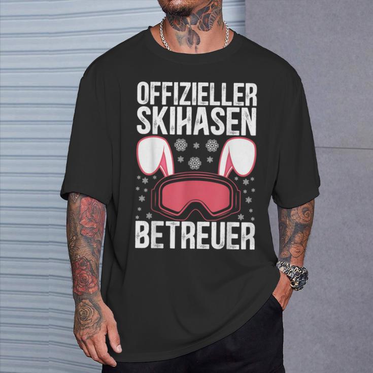 Official Skihaserl Caregiver Ski Skier Women's T-Shirt Geschenke für Ihn