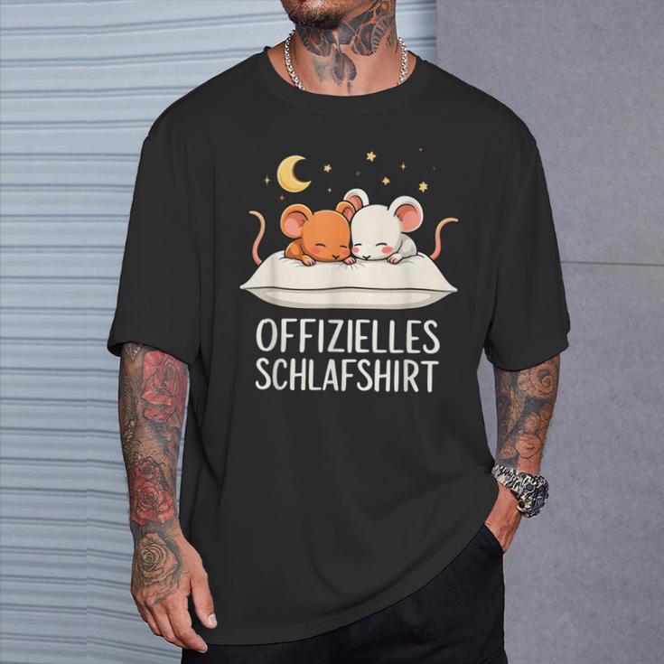 Official Sleep Mouse Mice T-Shirt Geschenke für Ihn