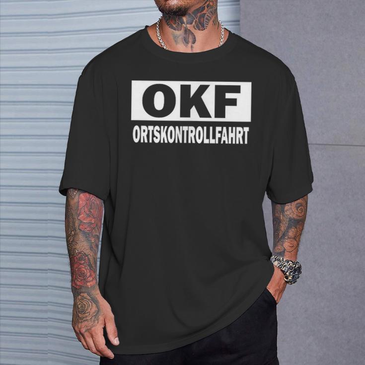 Okfintage Ortskontrolle T-Shirt Geschenke für Ihn