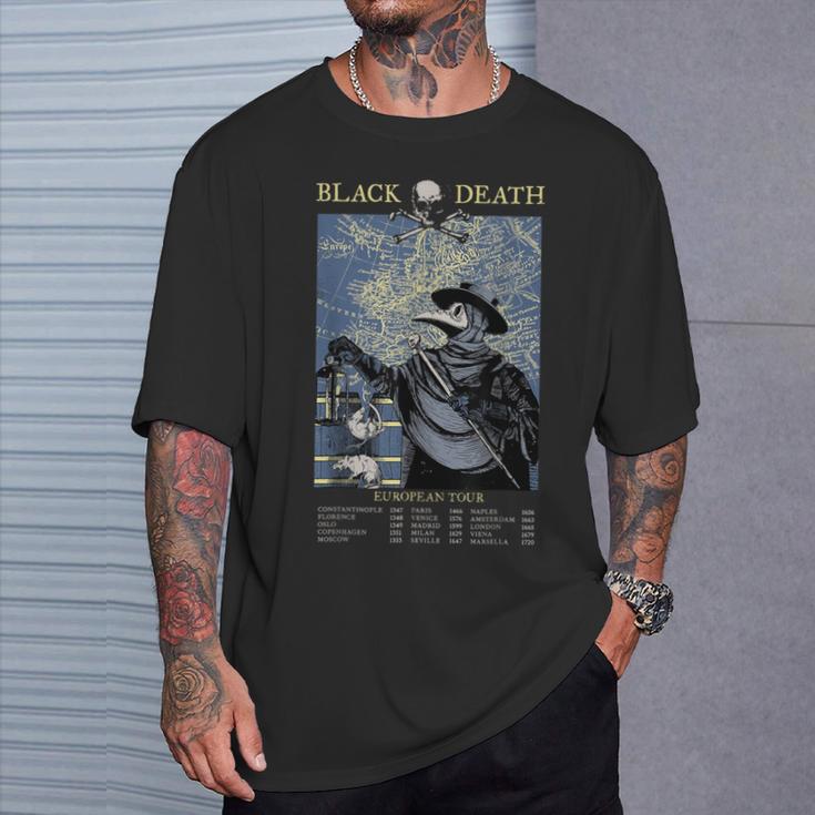 Pest Mask Doctor Plague Death European Tour T-Shirt Geschenke für Ihn