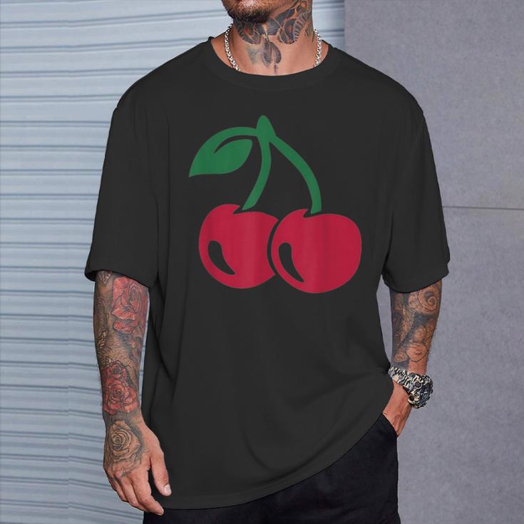 With Red Cherry T-Shirt Geschenke für Ihn