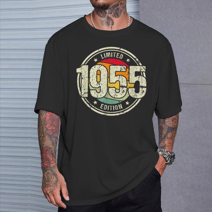 Retro 66 Yearsintage 1955 Limited Edition 66Th Birthday T-Shirt Geschenke für Ihn