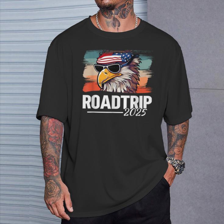 Roadtrip Must Have Travel Car Tour 2025 Fan Item Usa T-Shirt Geschenke für Ihn