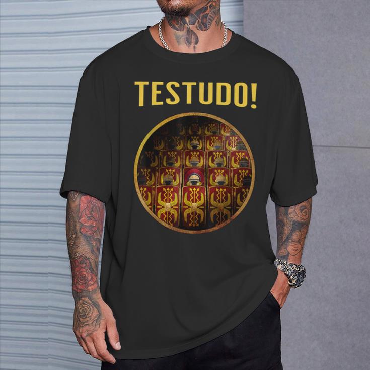 Roman Legions Testudo Ancient Roman Legionaries T-Shirt Geschenke für Ihn