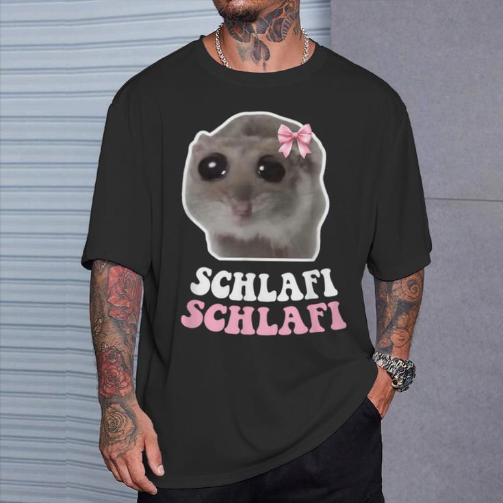 Sad Hamster Hampter Schlafi Schlafi Sad Hamster Meme T-Shirt Geschenke für Ihn