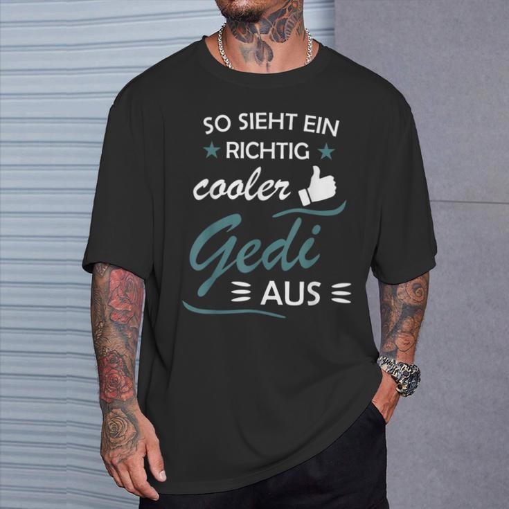 So Sieht Ein Richtig Cooler Gedi Aus Taufdi T-Shirt Geschenke für Ihn