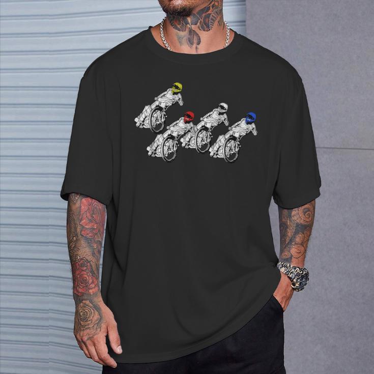 Speedway Racing Motorcycle Racing T-Shirt Geschenke für Ihn