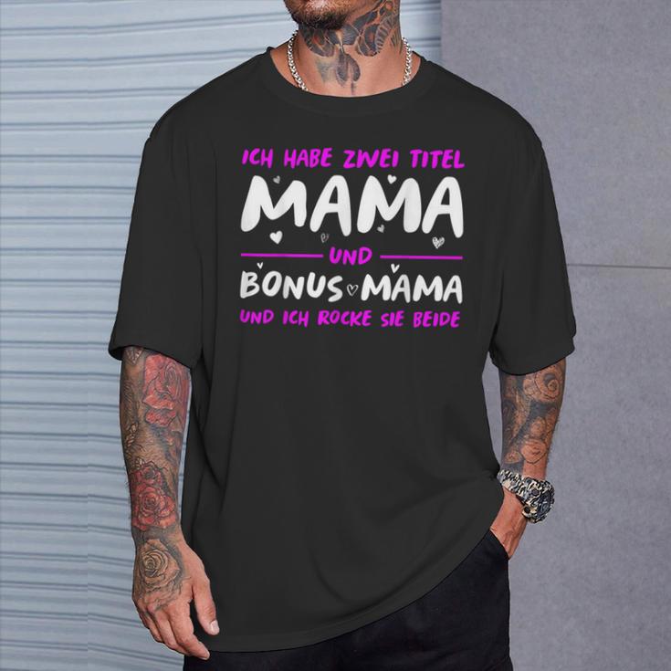 Stepmom Mother's Day Bonus Mum Idea T-Shirt Geschenke für Ihn