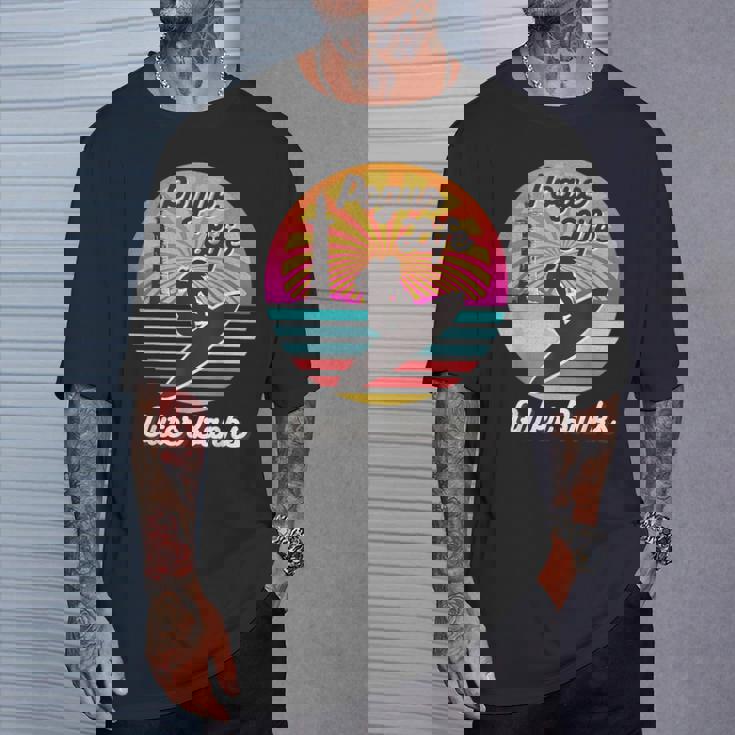 Surfer Pogue-Life-Outer-Banks Casas Ligeras Retro Angustiado Camiseta unisex Regalos para él
