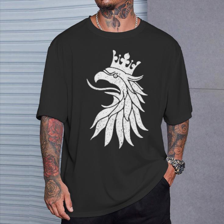 Sweden Flag Griffin Crest T-Shirt Geschenke für Ihn