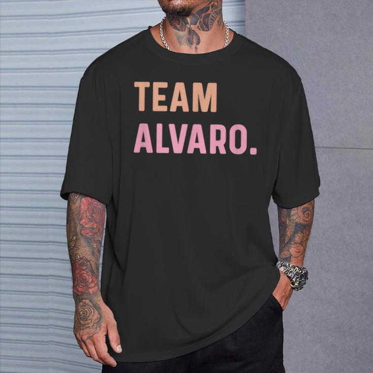 Team Alvaro T-Shirt Geschenke für Ihn