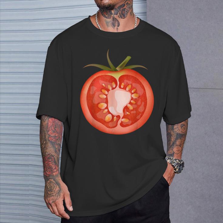 Tomato Food Costume Fancy Dress Costumes Women's T-Shirt Geschenke für Ihn