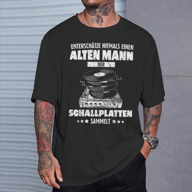 Underschätze Niemal Einen Record T-Shirt Geschenke für Ihn