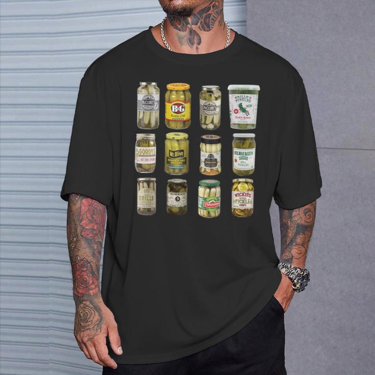 Vintage Canned Pickles Lover Trendy Clothing T-Shirt Geschenke für Ihn