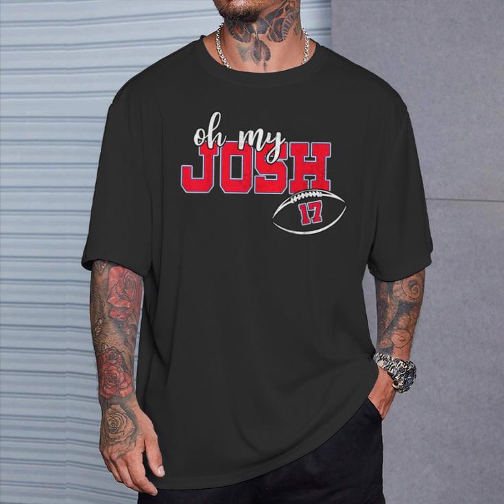 Vintage Josh First Name Personalized Custome Sports T-Shirt Gifts for Him