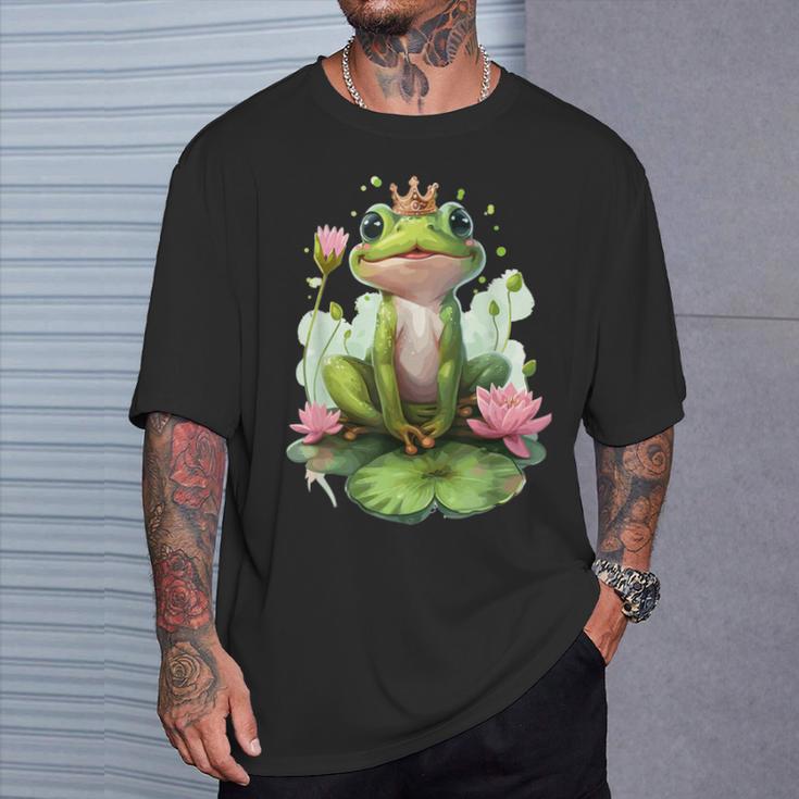 Vom Frosch Zum Prinz T-Shirt Geschenke für Ihn