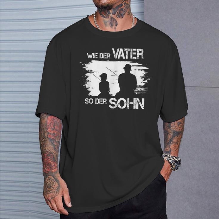 Wie Der Fater So Der Son T-Shirt Geschenke für Ihn