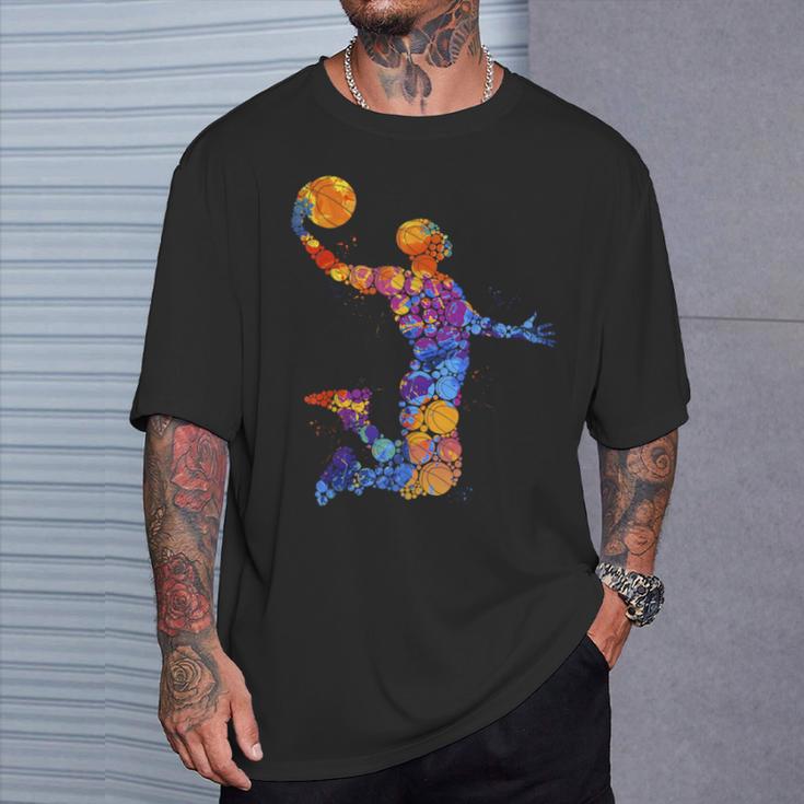 Young Basketball Graphic Player T-Shirt Geschenke für Ihn